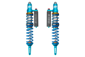 King Shocks - FRONT 3.0 INTERNAL BYPASS MID PORT SWIVEL PIGGYBACK COILOVER W/ 2.5 FINNED RESERVOIR  W/ 2.5 ADJUSTER (SPRINGS NOT INCLUDED) POLARIS RZR PRO R 2/4 SEAT 22+