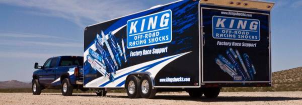 Look for the King support trailer at events near you