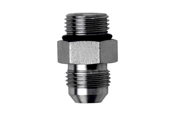 King Shocks - HOSE FITTING -08 Flare (m) to -08 ORB (m) H10019