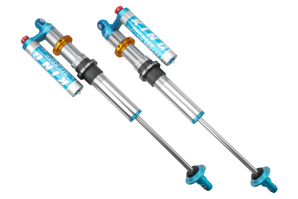 King Shocks - PR2518-COPB-AI-SE 2.5 PR Coil-Over Shock W/Piggyback Res, Swivel EC & Adjuster (IBP) 18"Stroke