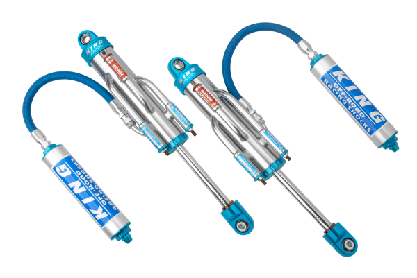 King Shocks - RS3008-BP2H-OS 3.0 RS 2 Tube Bypass Shock W/Remote Res & Swivel EC 8" Stroke
