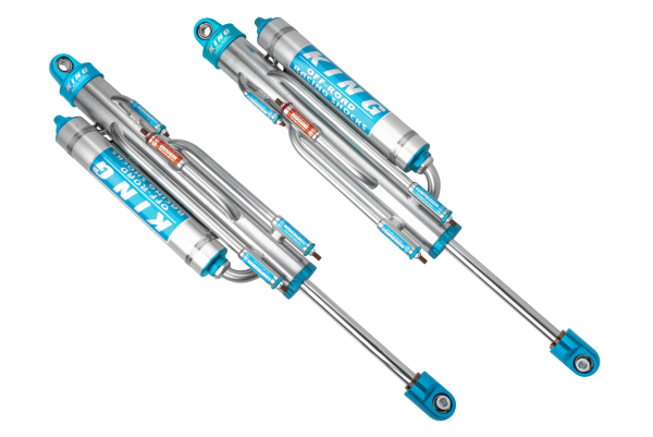 King Shocks - RS3008-BP2P-OS 3.0 RS 2 Tube Bypass Shock W/Piggyback Res & Swivel EC 8" Stroke