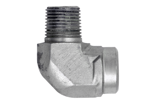 King Shocks - HOSE FITTING 90 DEG 1/2 (F)NPT to 1/2 NPT H19001
