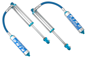King Shocks 3.5 PURE RACE SMOOTH BODY SHOCKS 3.5 RACE SMOOTHIE WITH HOSE REMOTE RESERVOIR 1" SHAFT 10in Stroke - RS3510-SS