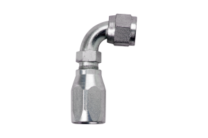 HOSE END, REUSABLE TUBE 90, -10 TO -10 SWIVEL H29002