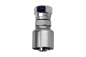 HOSE END, CRIMP, -08 TO -08 SWIVEL H20112