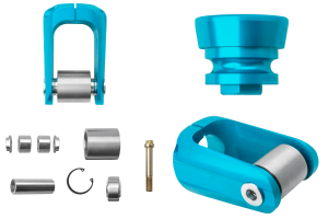 3.0 RS Clevis Assy 1.000 Shaft W/ Bump Plate 30057-101